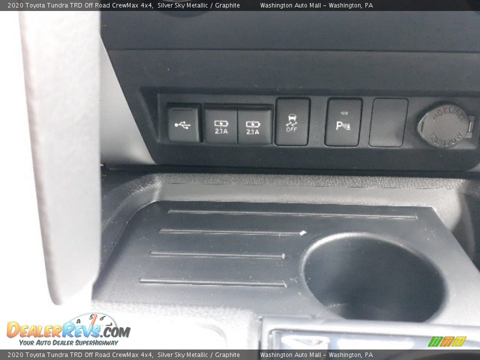 2020 Toyota Tundra TRD Off Road CrewMax 4x4 Silver Sky Metallic / Graphite Photo #13