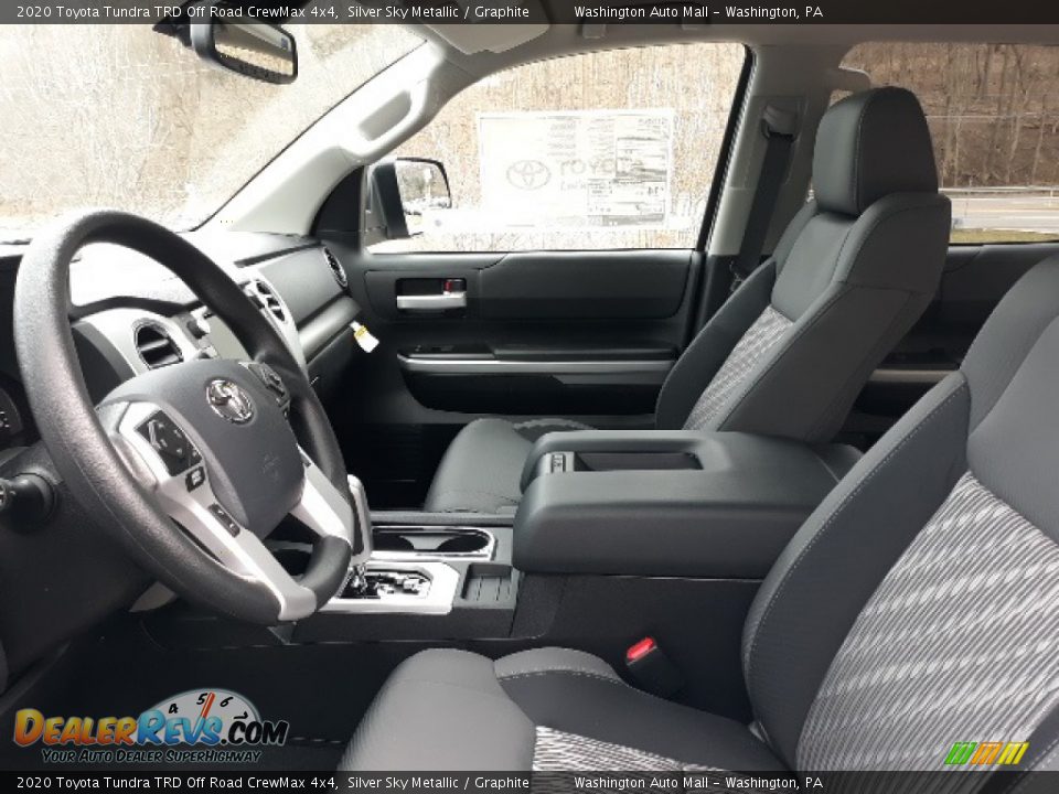 2020 Toyota Tundra TRD Off Road CrewMax 4x4 Silver Sky Metallic / Graphite Photo #21