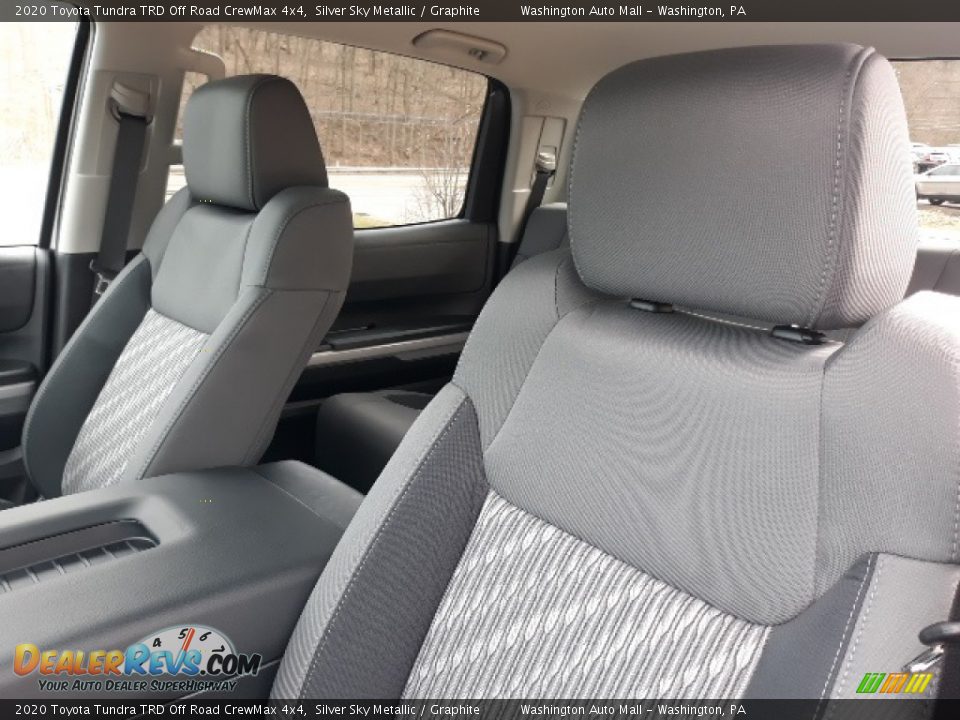 2020 Toyota Tundra TRD Off Road CrewMax 4x4 Silver Sky Metallic / Graphite Photo #22