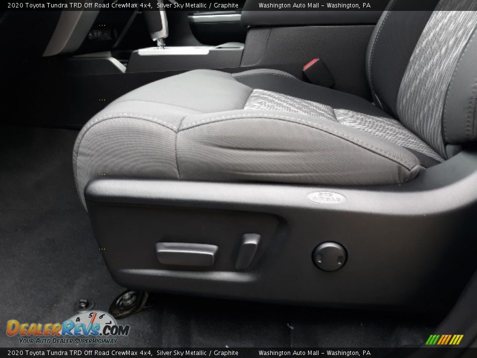 2020 Toyota Tundra TRD Off Road CrewMax 4x4 Silver Sky Metallic / Graphite Photo #23