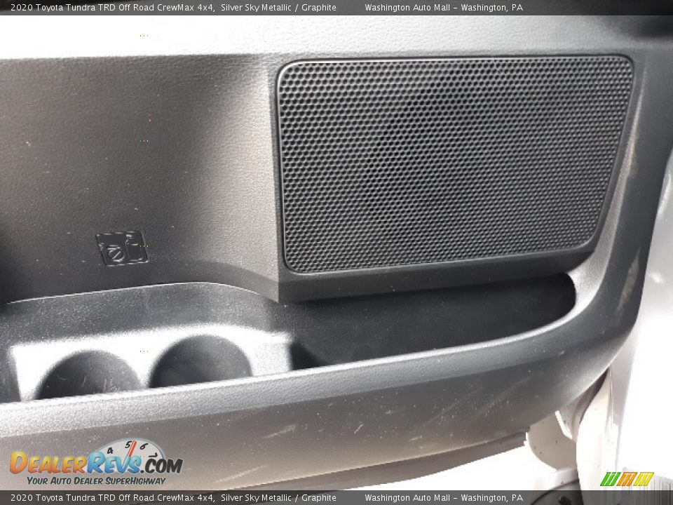 2020 Toyota Tundra TRD Off Road CrewMax 4x4 Silver Sky Metallic / Graphite Photo #26