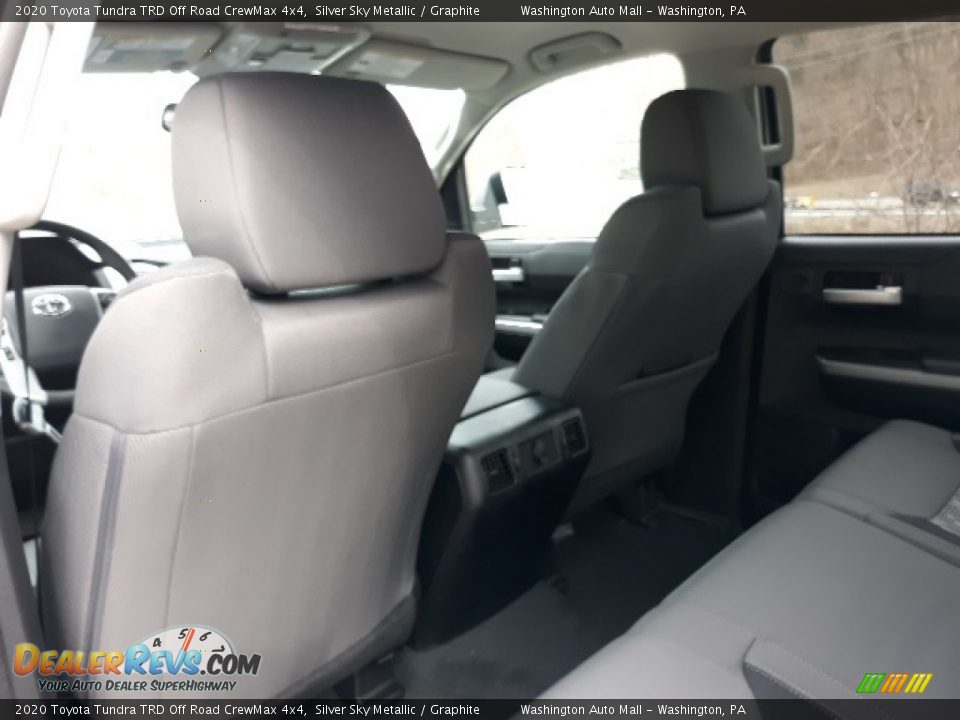 2020 Toyota Tundra TRD Off Road CrewMax 4x4 Silver Sky Metallic / Graphite Photo #27