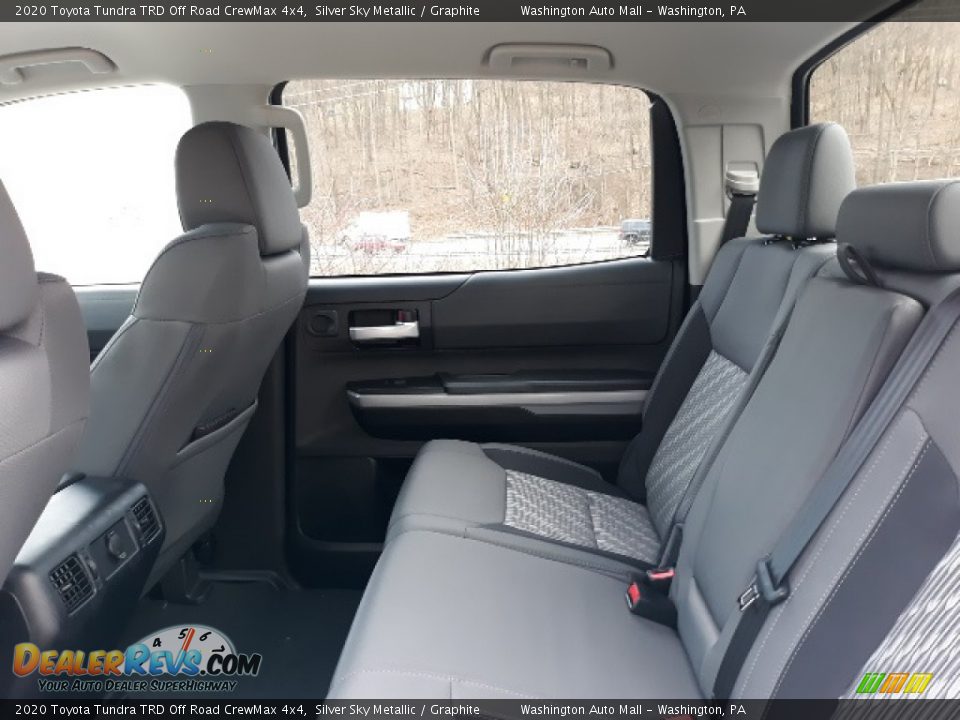 2020 Toyota Tundra TRD Off Road CrewMax 4x4 Silver Sky Metallic / Graphite Photo #28