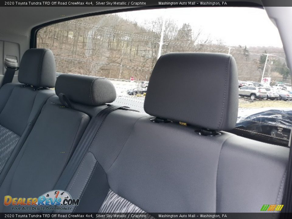 2020 Toyota Tundra TRD Off Road CrewMax 4x4 Silver Sky Metallic / Graphite Photo #29