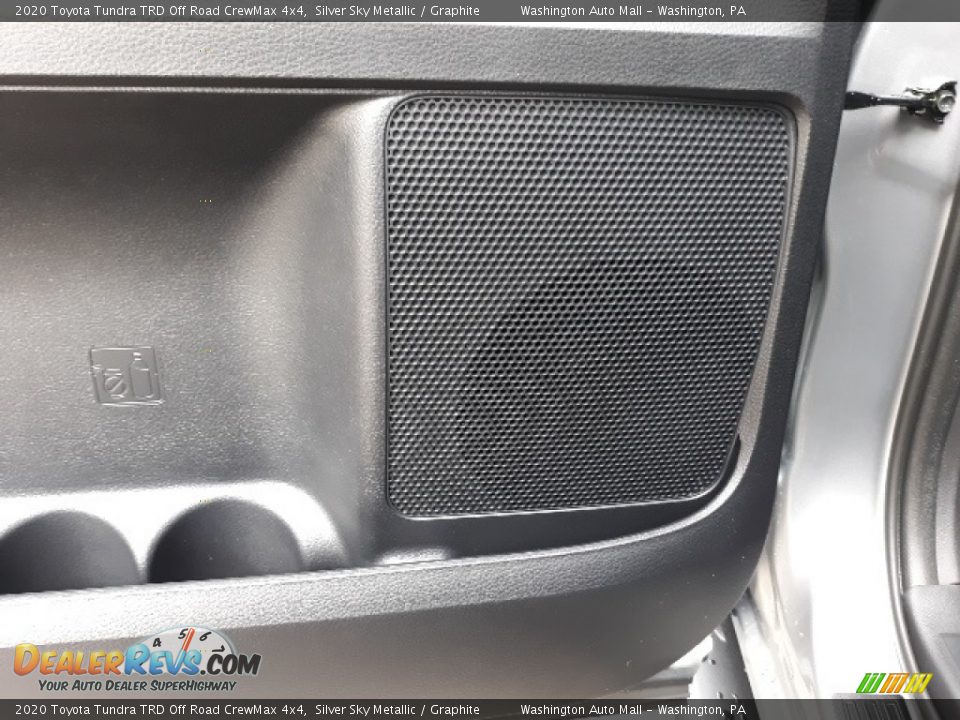 2020 Toyota Tundra TRD Off Road CrewMax 4x4 Silver Sky Metallic / Graphite Photo #34