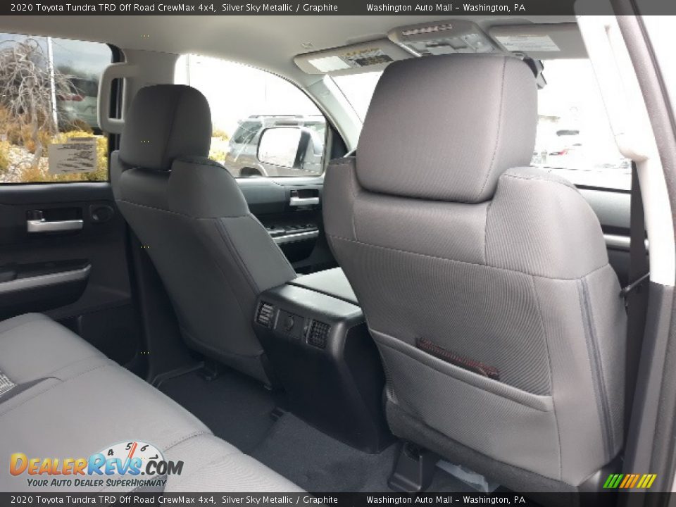 2020 Toyota Tundra TRD Off Road CrewMax 4x4 Silver Sky Metallic / Graphite Photo #35