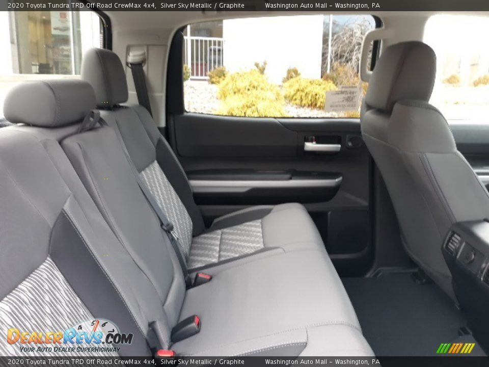 2020 Toyota Tundra TRD Off Road CrewMax 4x4 Silver Sky Metallic / Graphite Photo #36