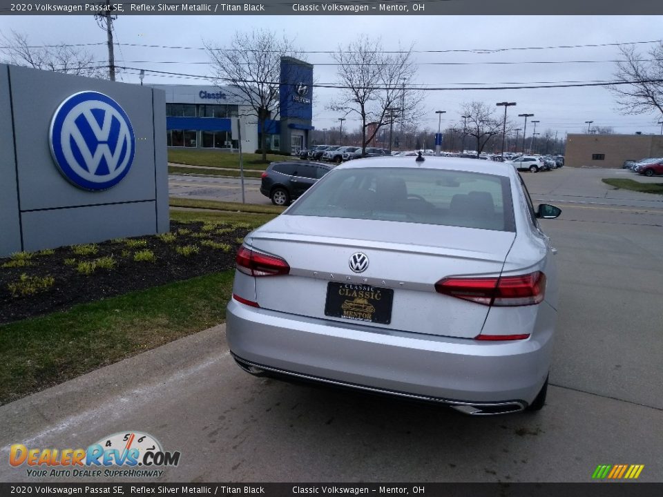 2020 Volkswagen Passat SE Reflex Silver Metallic / Titan Black Photo #3