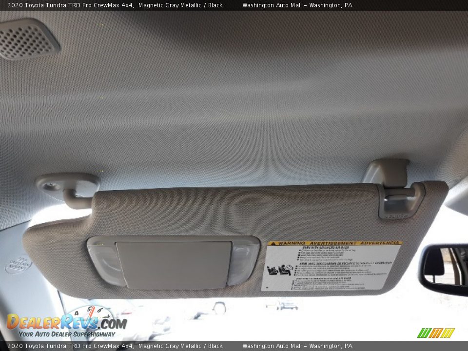 2020 Toyota Tundra TRD Pro CrewMax 4x4 Magnetic Gray Metallic / Black Photo #19