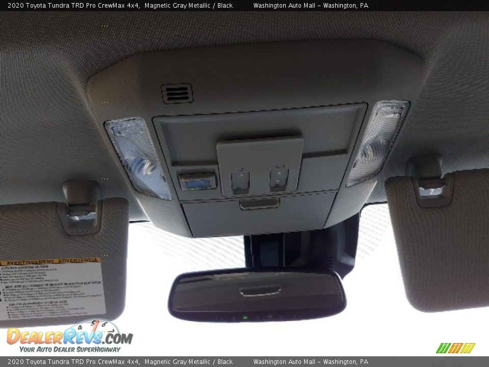 2020 Toyota Tundra TRD Pro CrewMax 4x4 Magnetic Gray Metallic / Black Photo #20