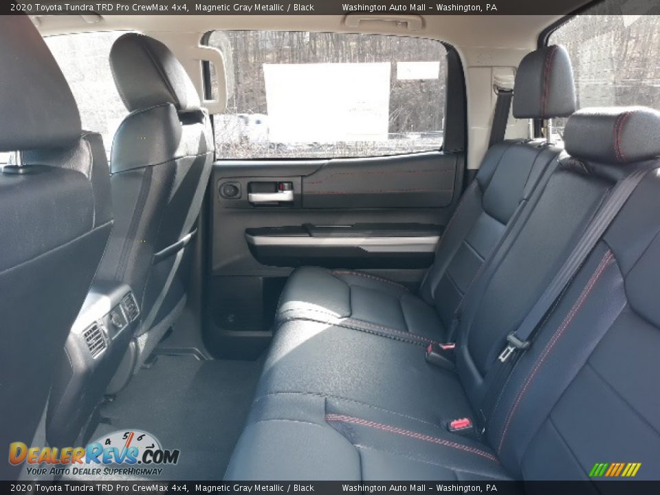 Rear Seat of 2020 Toyota Tundra TRD Pro CrewMax 4x4 Photo #29