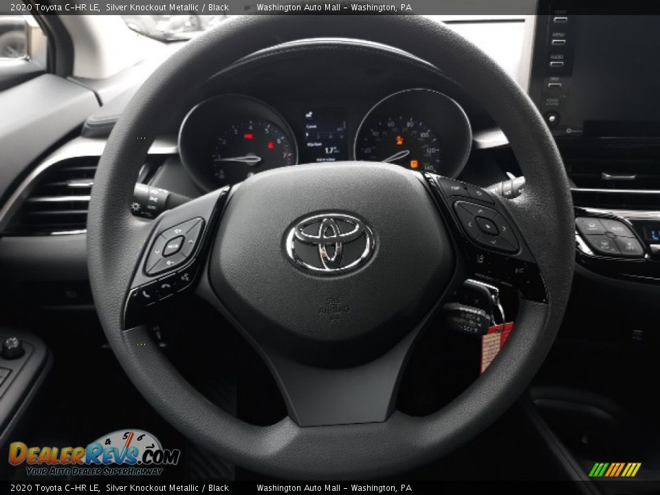 2020 Toyota C-HR LE Silver Knockout Metallic / Black Photo #4