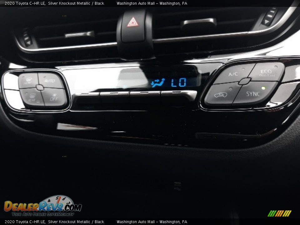 2020 Toyota C-HR LE Silver Knockout Metallic / Black Photo #12