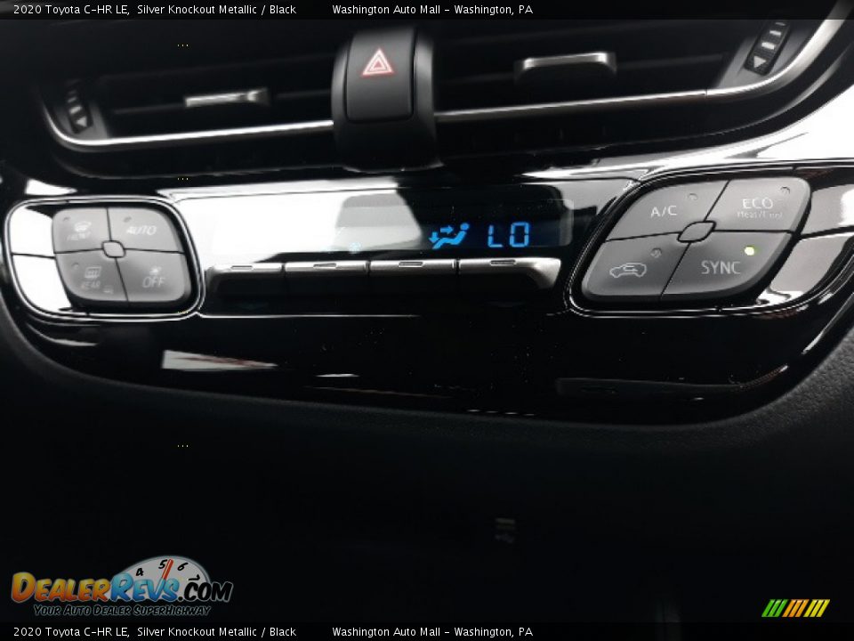 2020 Toyota C-HR LE Silver Knockout Metallic / Black Photo #12