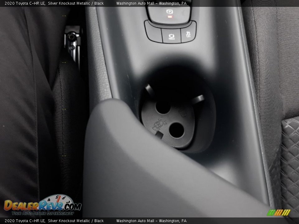 2020 Toyota C-HR LE Silver Knockout Metallic / Black Photo #15