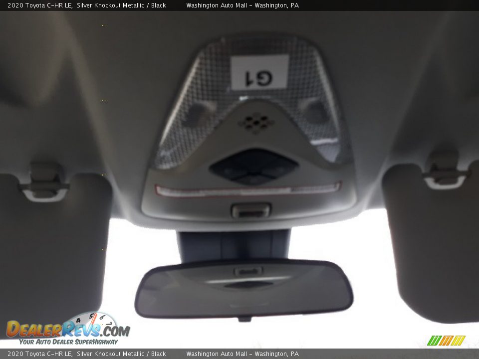 2020 Toyota C-HR LE Silver Knockout Metallic / Black Photo #17