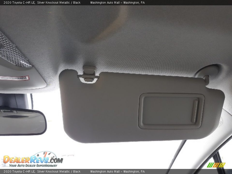 2020 Toyota C-HR LE Silver Knockout Metallic / Black Photo #18
