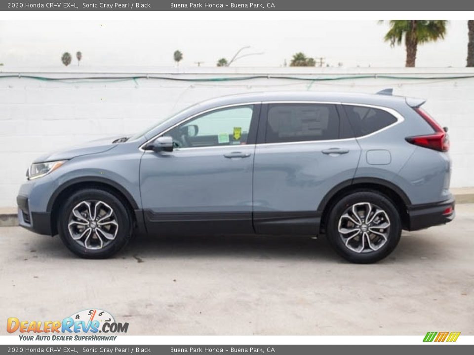 2020 Honda CR-V EX-L Sonic Gray Pearl / Black Photo #4