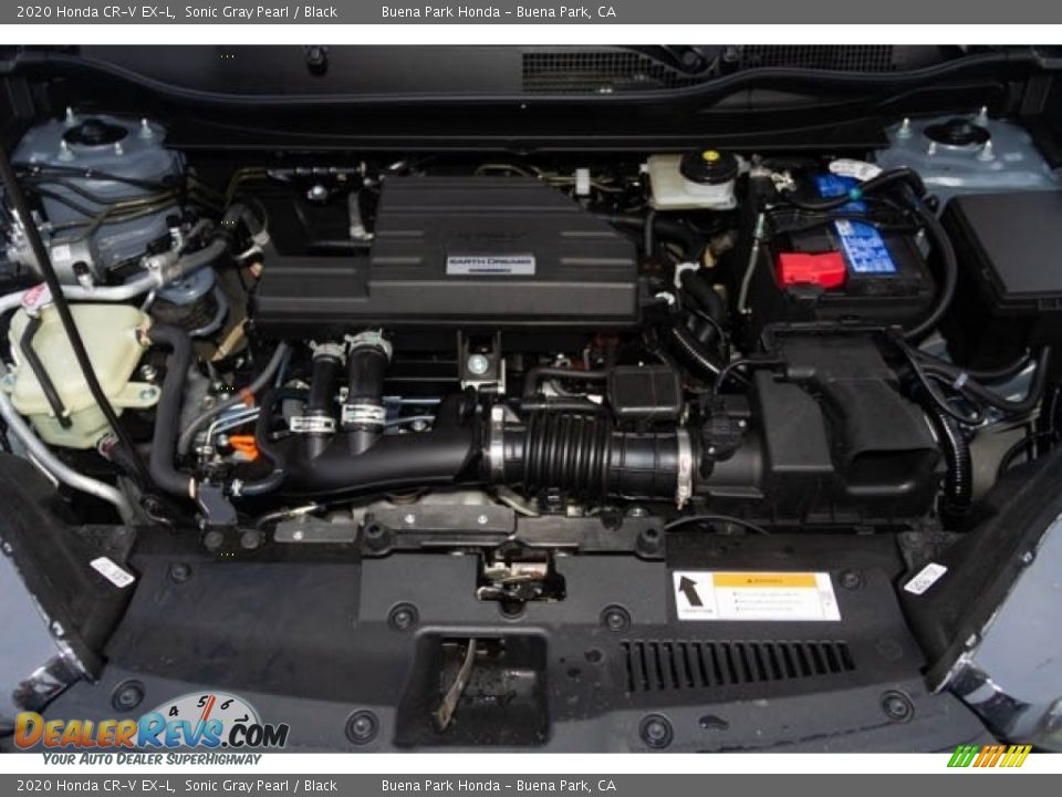 2020 Honda CR-V EX-L Sonic Gray Pearl / Black Photo #7