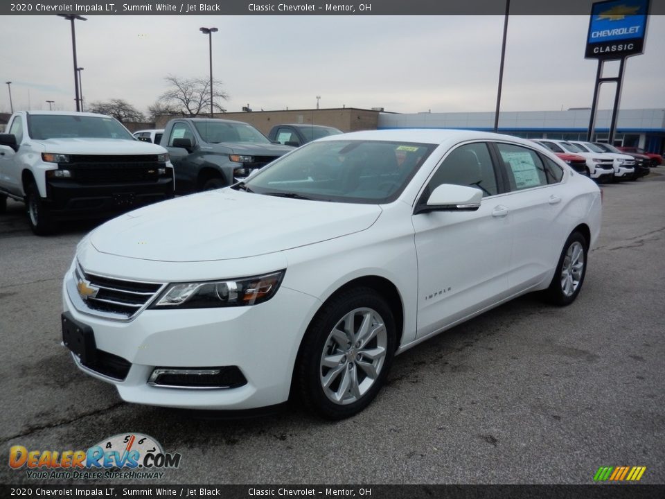 2020 Chevrolet Impala LT Summit White / Jet Black Photo #1