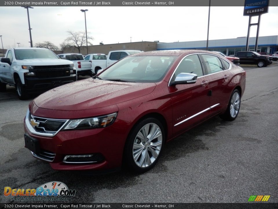 2020 Chevrolet Impala Premier Cajun Red Tintcoat / Jet Black Photo #1