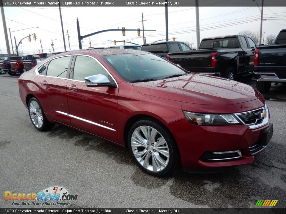 2020 Chevrolet Impala Premier Cajun Red Tintcoat / Jet Black Photo #3