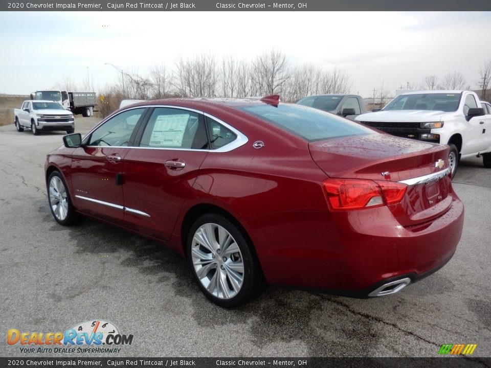 2020 Chevrolet Impala Premier Cajun Red Tintcoat / Jet Black Photo #5