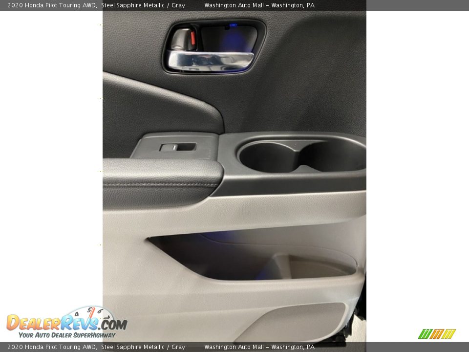 2020 Honda Pilot Touring AWD Steel Sapphire Metallic / Gray Photo #18