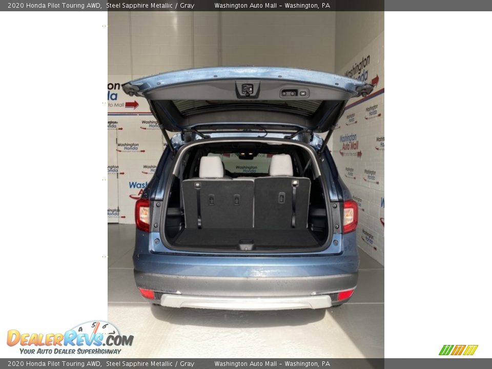 2020 Honda Pilot Touring AWD Steel Sapphire Metallic / Gray Photo #26