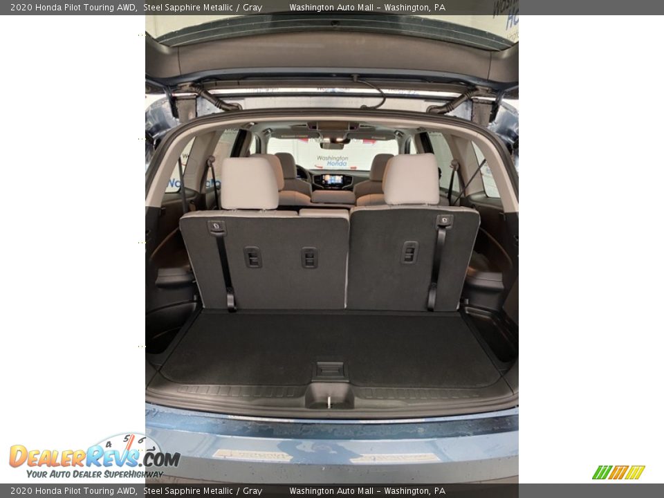 2020 Honda Pilot Touring AWD Steel Sapphire Metallic / Gray Photo #27