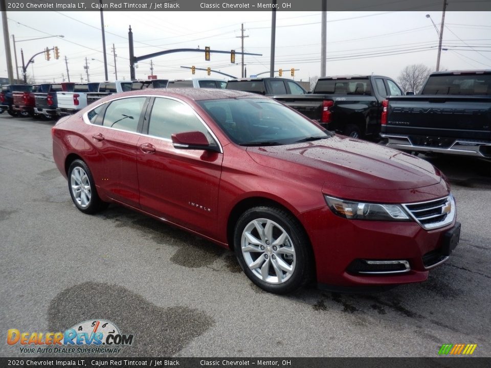 2020 Chevrolet Impala LT Cajun Red Tintcoat / Jet Black Photo #3