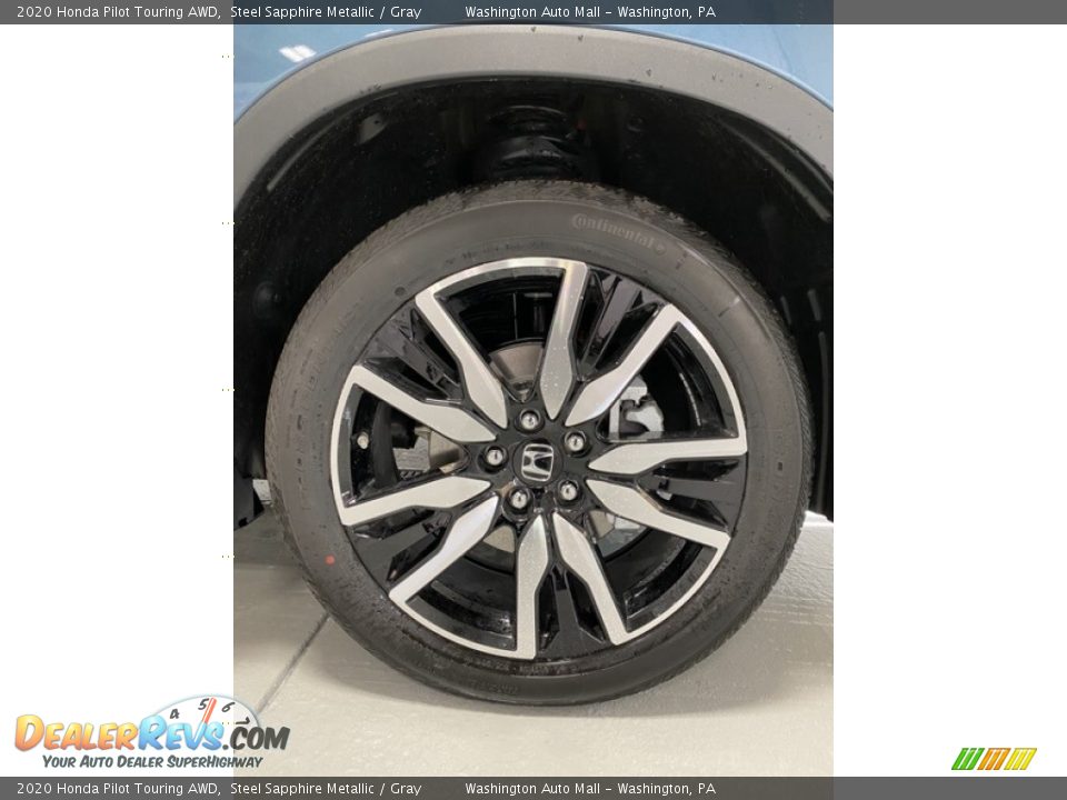 2020 Honda Pilot Touring AWD Steel Sapphire Metallic / Gray Photo #32