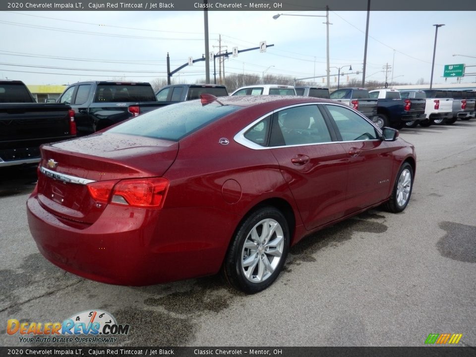 2020 Chevrolet Impala LT Cajun Red Tintcoat / Jet Black Photo #4