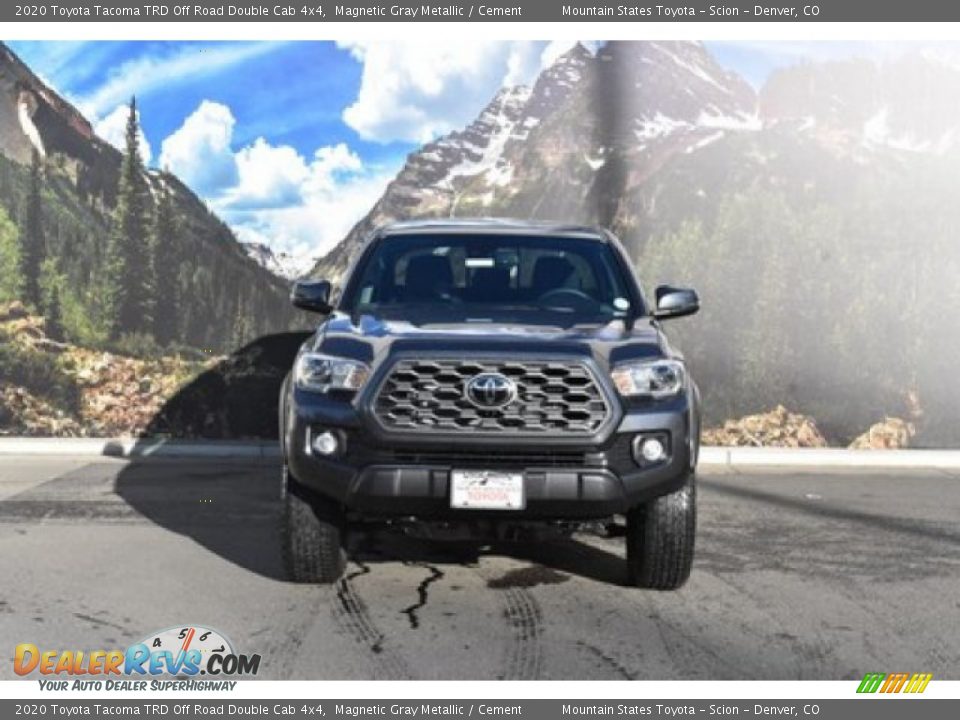 2020 Toyota Tacoma TRD Off Road Double Cab 4x4 Magnetic Gray Metallic / Cement Photo #2