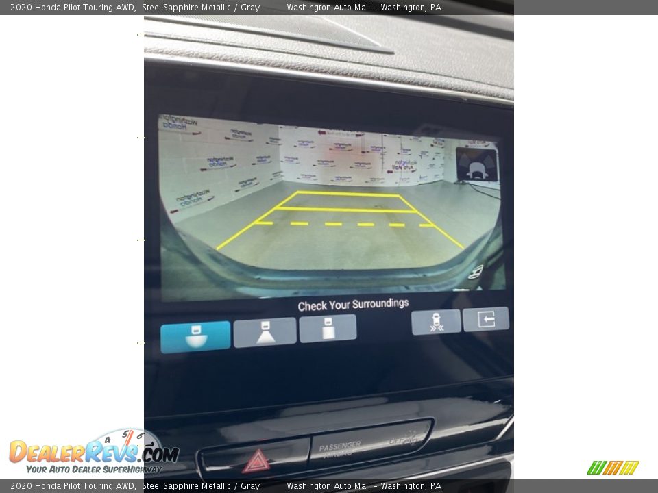 2020 Honda Pilot Touring AWD Steel Sapphire Metallic / Gray Photo #35