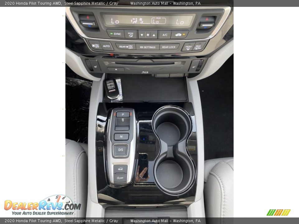 2020 Honda Pilot Touring AWD Steel Sapphire Metallic / Gray Photo #36