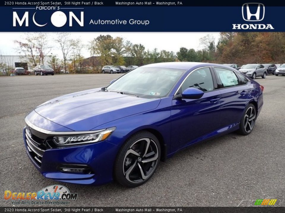 2020 Honda Accord Sport Sedan Still Night Pearl / Black Photo #1