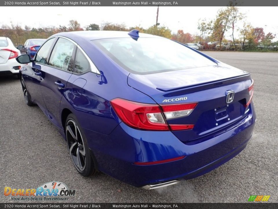 2020 Honda Accord Sport Sedan Still Night Pearl / Black Photo #2