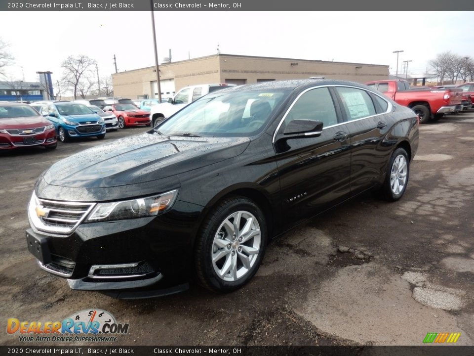 2020 Chevrolet Impala LT Black / Jet Black Photo #1
