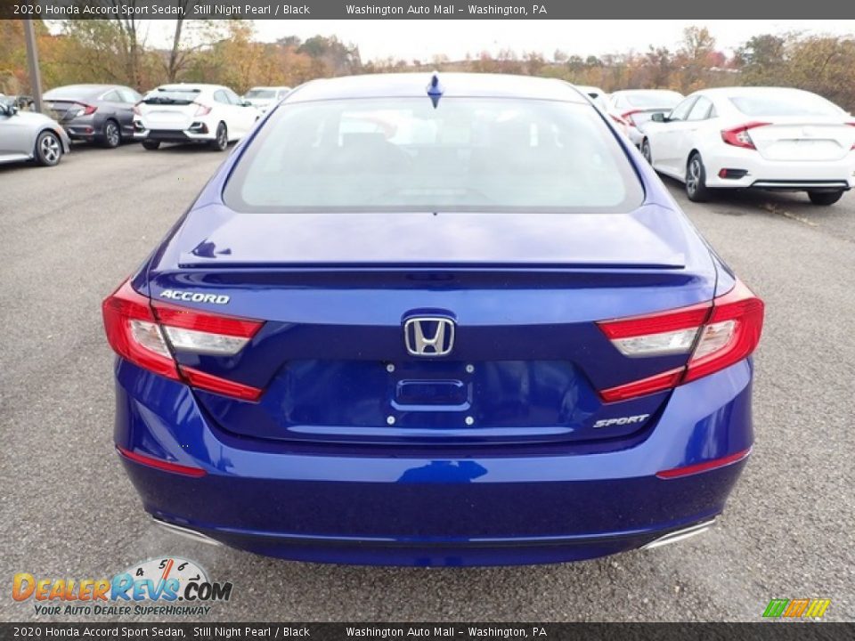 2020 Honda Accord Sport Sedan Still Night Pearl / Black Photo #3