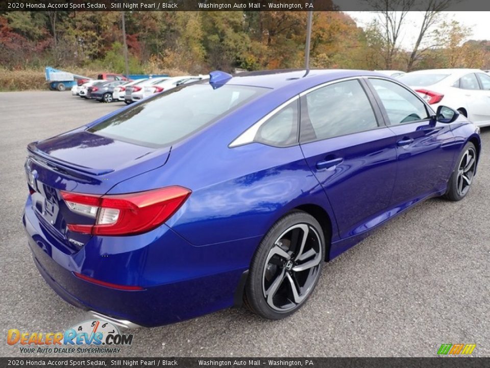 2020 Honda Accord Sport Sedan Still Night Pearl / Black Photo #4