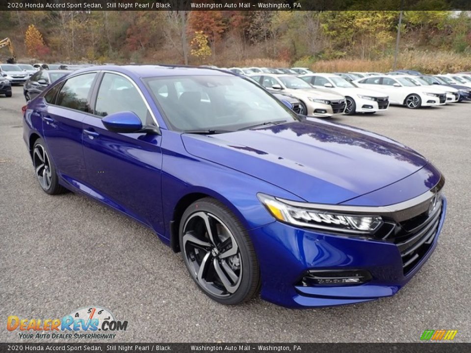 Front 3/4 View of 2020 Honda Accord Sport Sedan Photo #5