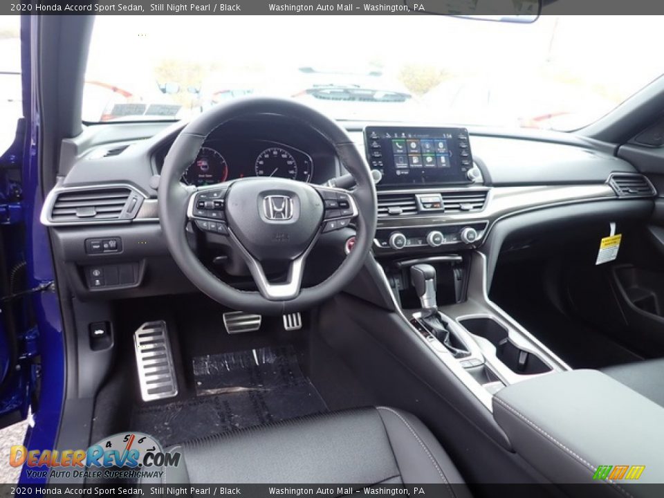 Black Interior - 2020 Honda Accord Sport Sedan Photo #10