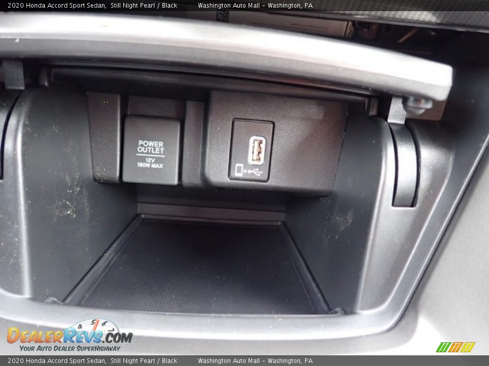 2020 Honda Accord Sport Sedan Still Night Pearl / Black Photo #15