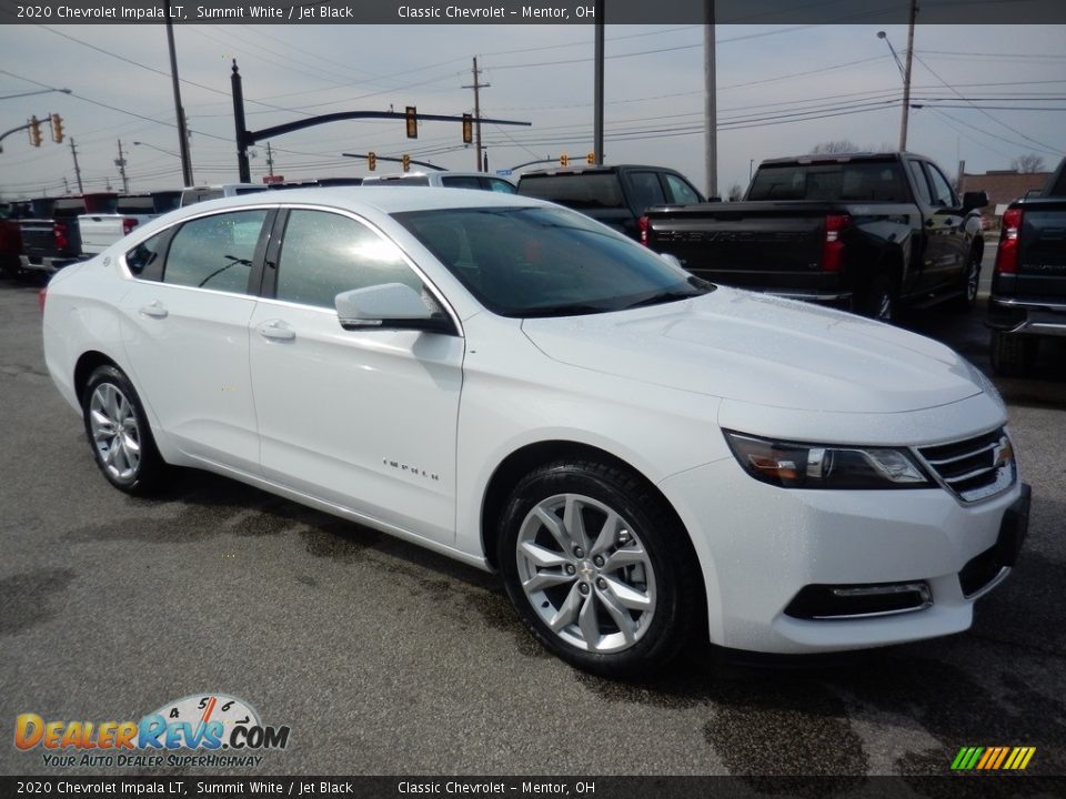 2020 Chevrolet Impala LT Summit White / Jet Black Photo #3