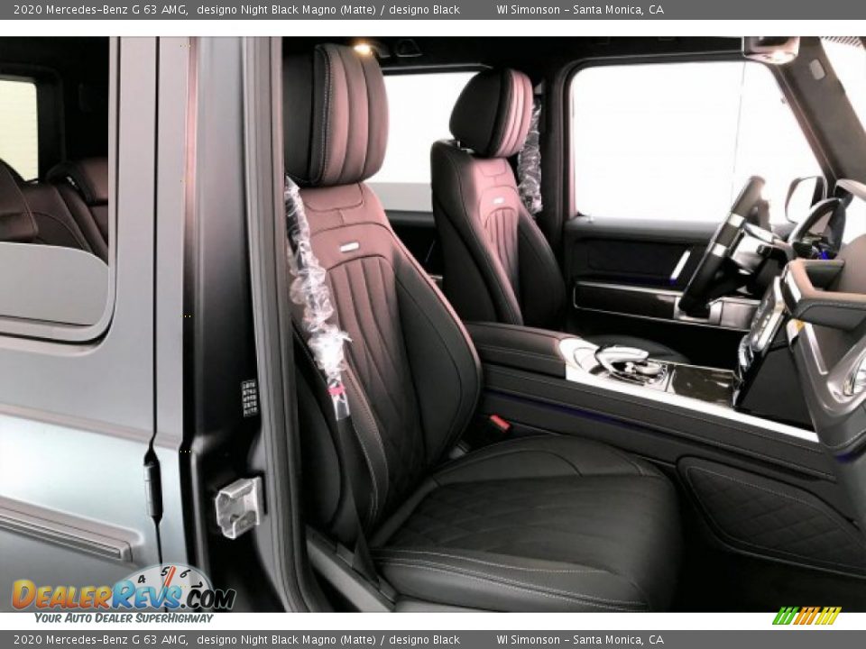 2020 Mercedes-Benz G 63 AMG designo Night Black Magno (Matte) / designo Black Photo #6
