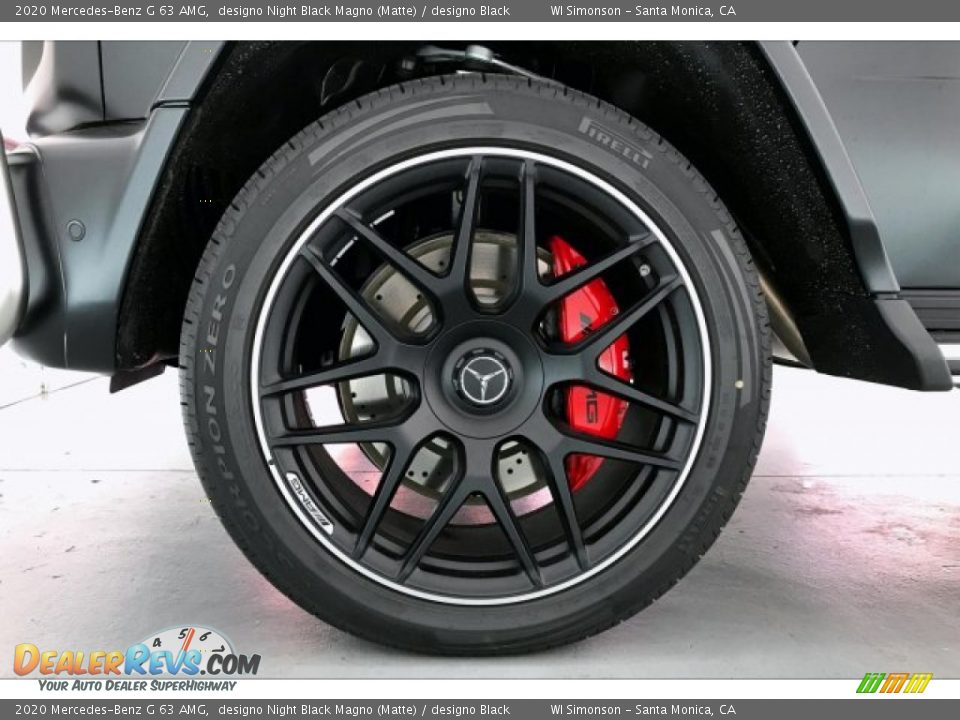 2020 Mercedes-Benz G 63 AMG designo Night Black Magno (Matte) / designo Black Photo #8