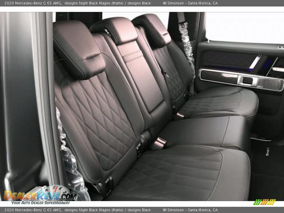 2020 Mercedes-Benz G 63 AMG designo Night Black Magno (Matte) / designo Black Photo #13