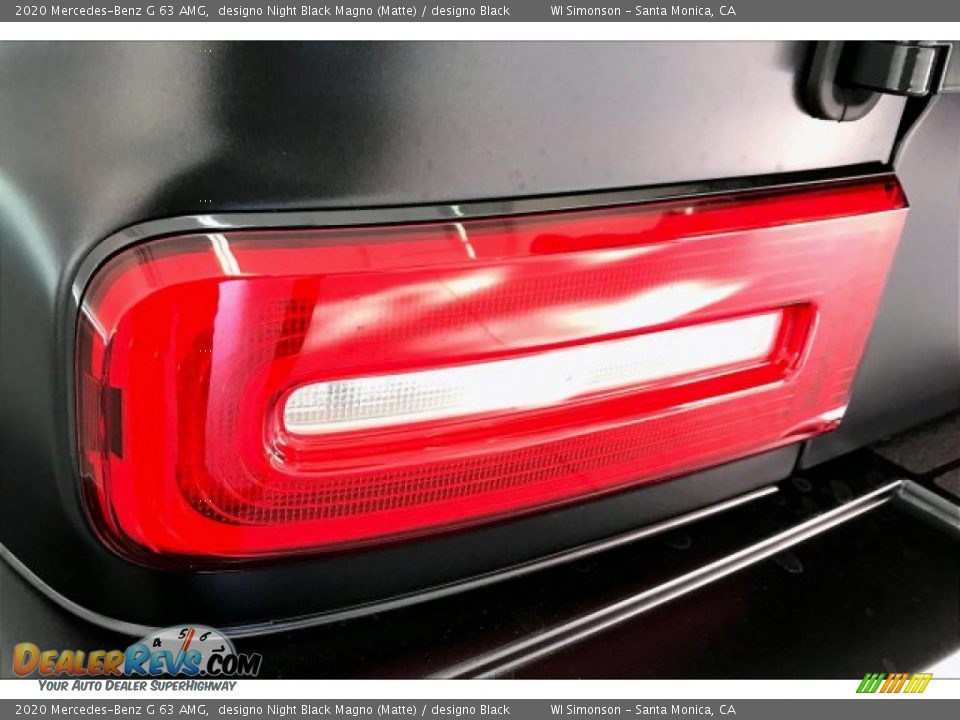 2020 Mercedes-Benz G 63 AMG designo Night Black Magno (Matte) / designo Black Photo #26