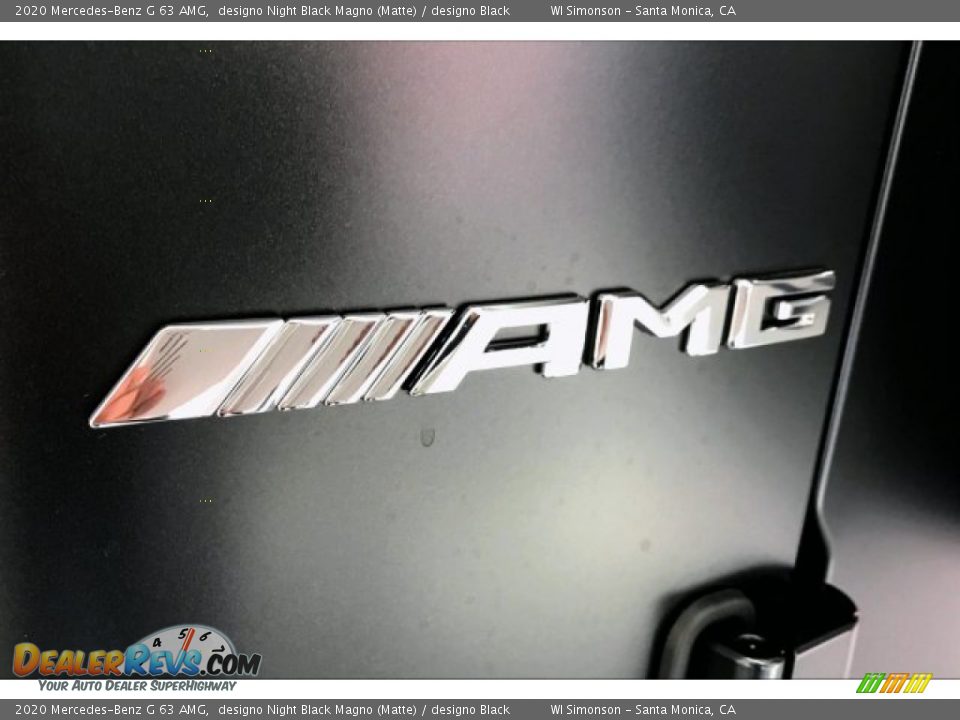 2020 Mercedes-Benz G 63 AMG designo Night Black Magno (Matte) / designo Black Photo #27